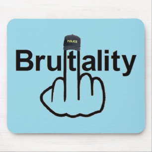 Tapis De Souris Flip de brutalités policières de Mousepad