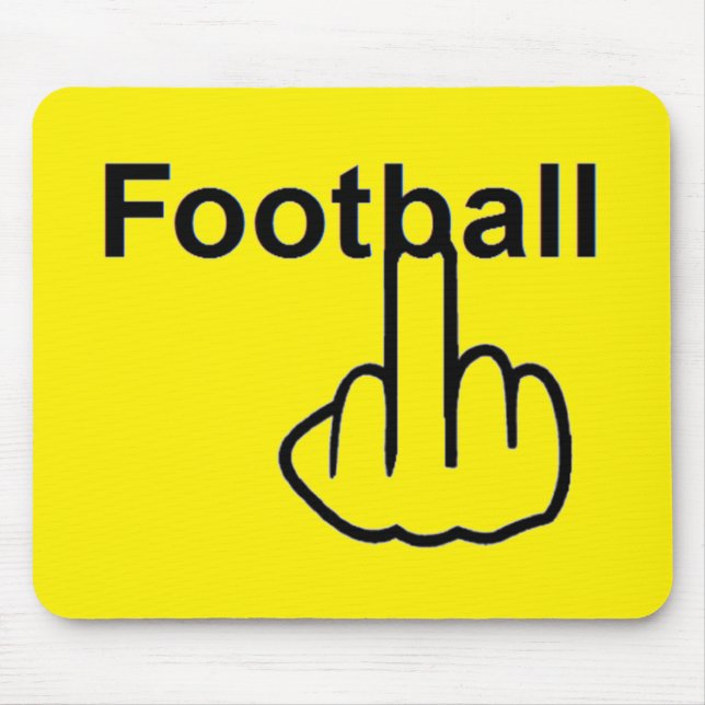 Tapis De Souris Flip de football de Mousepad (Devant)