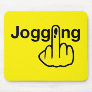 Tapis De Souris Flip Jogging Mousepad