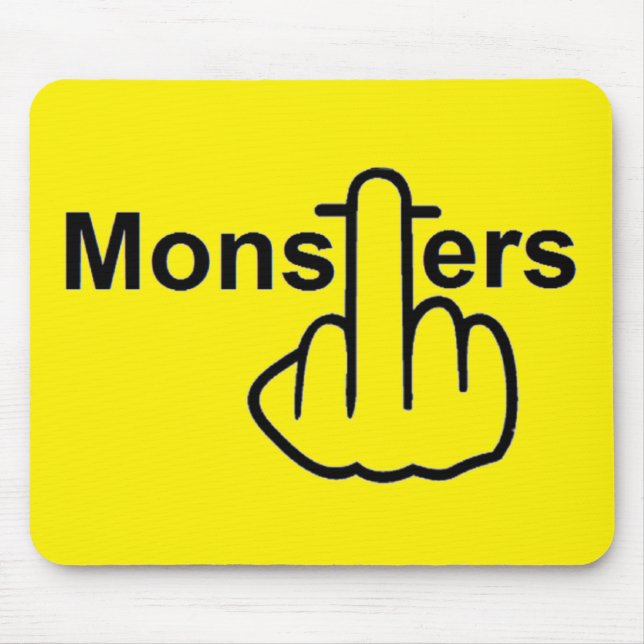 Tapis De Souris Flip Monster Mousepad (Devant)