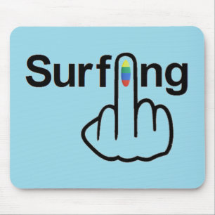 Tapis De Souris Flip surf Mousepad