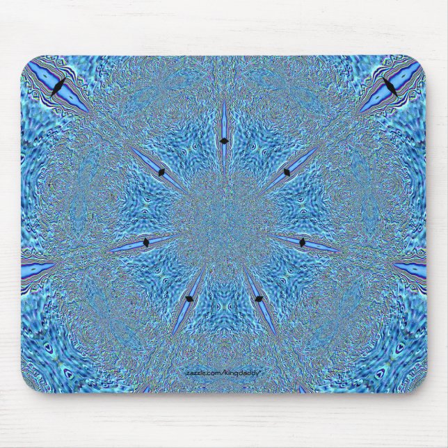 Tapis De Souris Flocon de neige Mousepad (Devant)