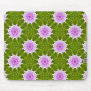 Tapis De Souris Flocons roses