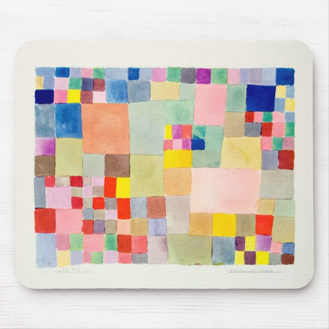 Tapis De Souris Flora on sand , 1927 , Paul Klee (Devant)