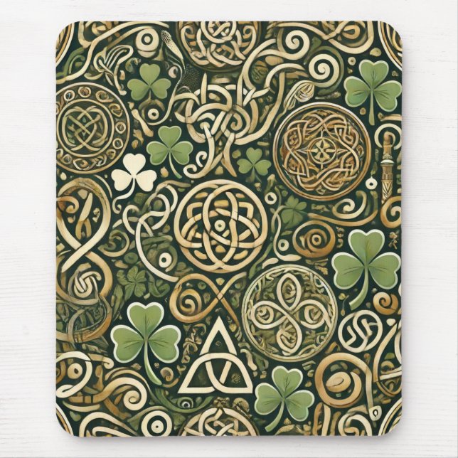 Tapis De Souris Floraison Celtique (Devant)