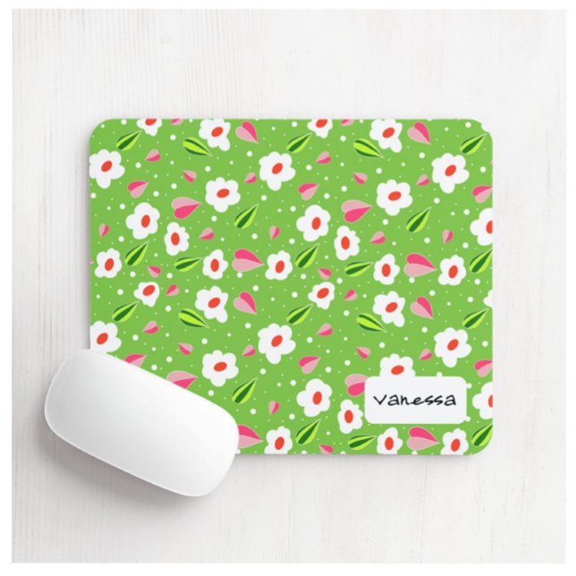 Tapis De Souris Floral (Créateur téléchargé)