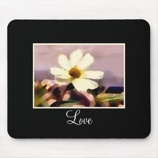 tapis de souris floral amour (Devant)