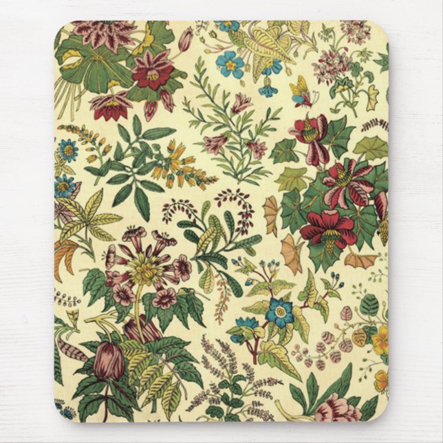 Tapis De Souris Floral antique (Devant)