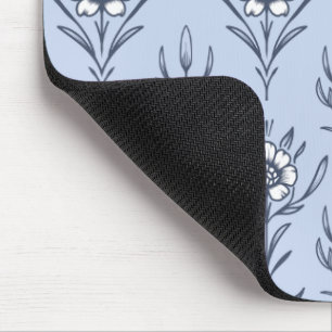 Tapis De Souris Floral bleu