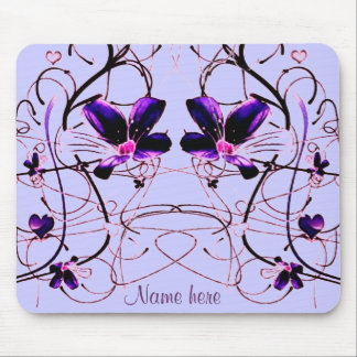 Tapis De Souris Floral Deco Mousepad