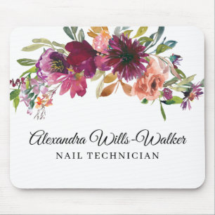 Tapis De Souris Floral Fleur sauvage de Bourgogne