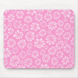 Tapis De Souris Floral rose