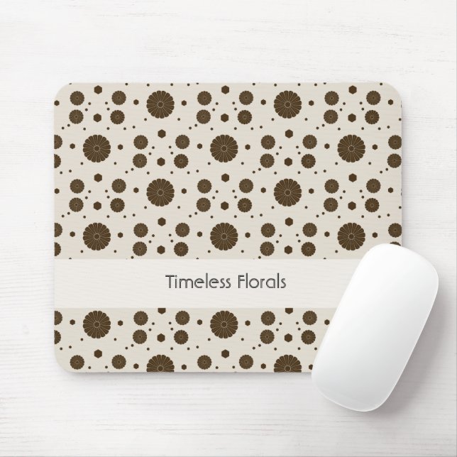 Tapis De Souris Florales Intemporelles  (Avec souris)