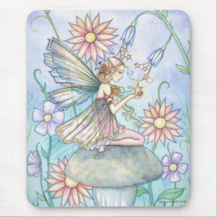 Tapis De Souris Flore de printemps Art de Molly Harrison