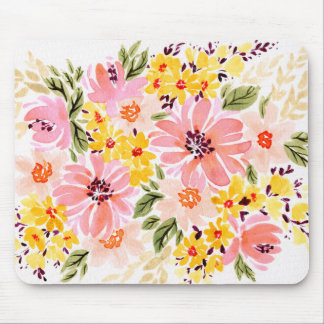 Tapis De Souris Flore - Souris Bouquet de printemps