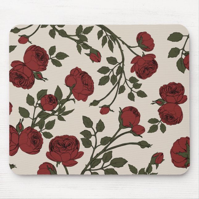 Tapis de souris Florentina Rose (Devant)