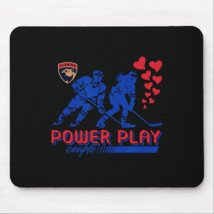 Tapis De Souris Florida Panthers Saint-Valentin Power Play Couple