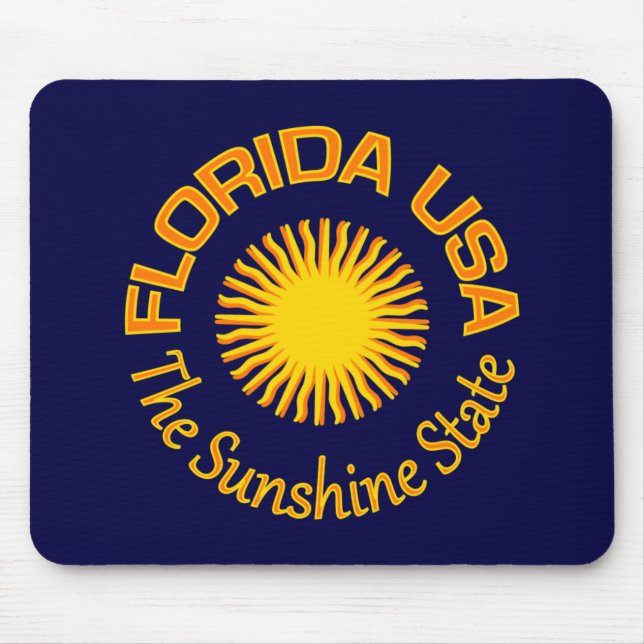 Tapis De Souris Floride États-Unis mousepad (Devant)
