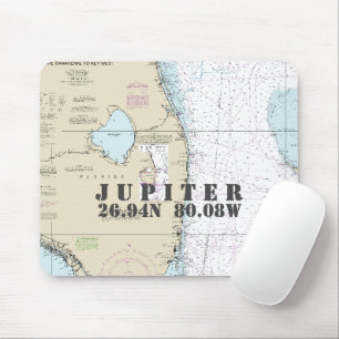 Tapis De Souris Floride Sud Nautique Latitude Longitude