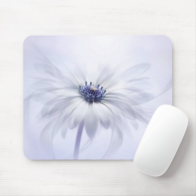 Tapis De Souris Flowers (homonymie) | Pale Purple Flower (Avec souris)