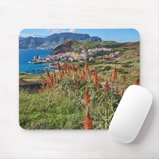 Tapis De Souris Flowers | Madeira Island Portugal (Avec souris)