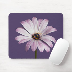 Tapis De Souris Flowers   White & Purple Daisy