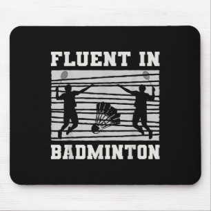 Tapis De Souris Fluent Dans Les Raquettes Volants de badminton Amu