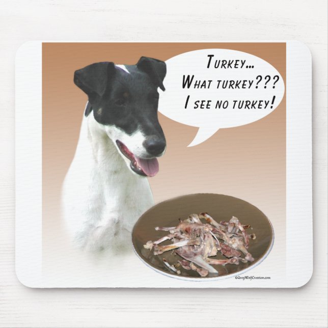 Tapis De Souris Fluide Fox Terrier Turquie (Devant)