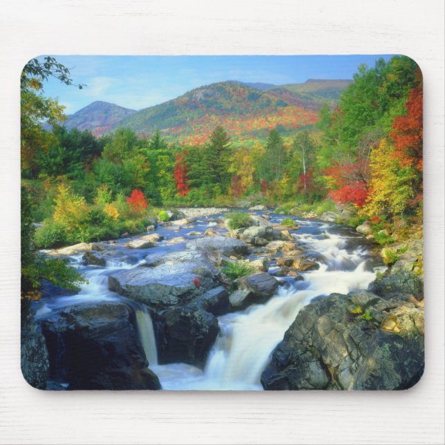 Tapis De Souris Flume Falls | Montagnes Adirondack (Devant)