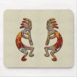 Tapis De Souris "Flûte de Kokopelli"