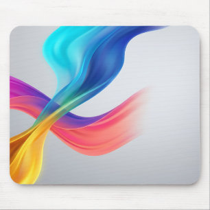 Tapis de souris Flux de couleurs vives