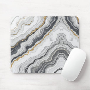 Tapis De Souris Flux de marbre doré