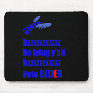 Tapis De Souris Fly Kamala Harris Mike Pence Débat Élection 2020