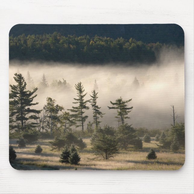 Tapis De Souris Fog du matin dans les Adirondacks (Devant)