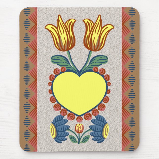 Tapis De Souris Foi, espoir, charité et amour - Mousepad (Devant)