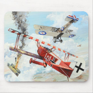 TAPIS DE SOURIS FOKKER D. VII MOUSEPAD DE WWI ERNST UDET
