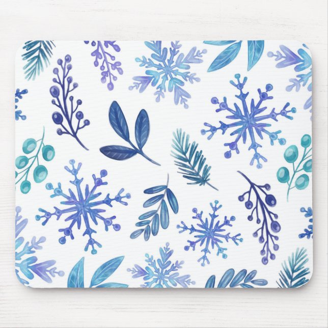 Tapis De Souris Foliage d'hiver (Devant)