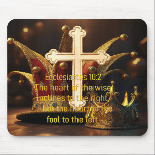 Tapis De Souris Folie contre sagesse