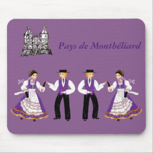 Tapis De Souris Folklore du Pays de Montbéliard, France