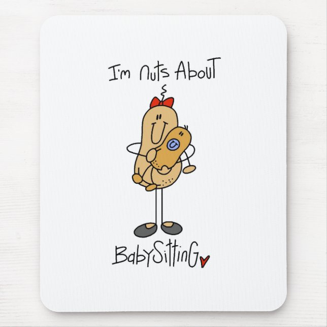 Tapis De Souris Folle de babysitting (Devant)