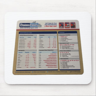 Tapis De Souris Fonctionnaire Mousepad de pages de réclamations