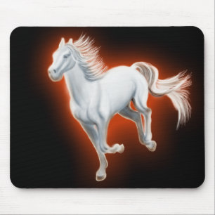 Tapis De Souris Fonctionnement de cheval blanc