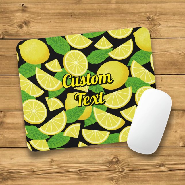 Tapis De Souris Fond citron (Créateur téléchargé)