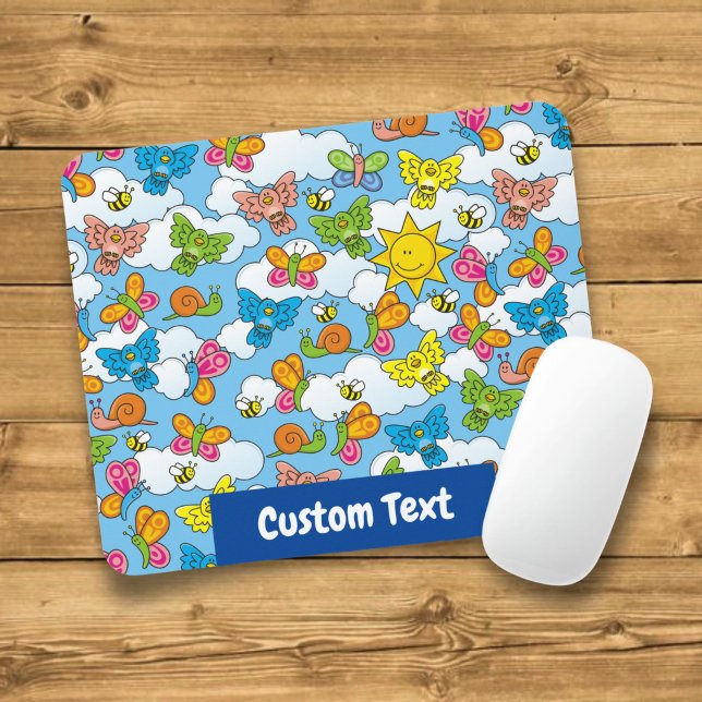Tapis De Souris Fond de bébés animaux (Créateur téléchargé)