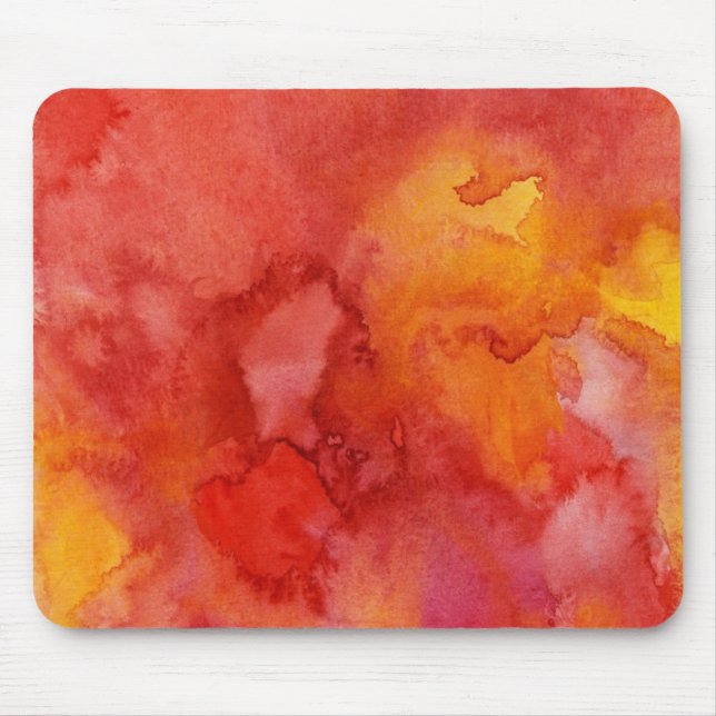 Tapis De Souris Fond de peinture d'aquarelle (Devant)