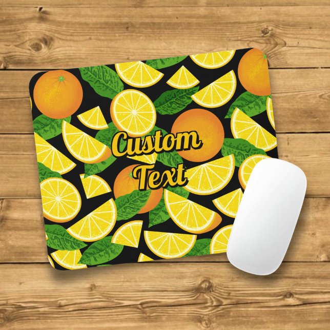 Tapis De Souris Fond orange (Créateur téléchargé)