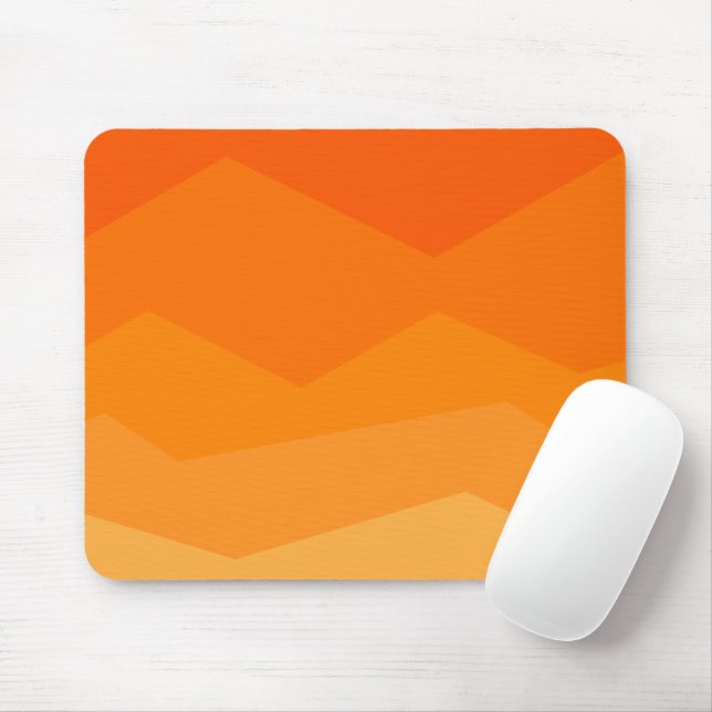 Tapis De Souris Fond orange (Avec souris)