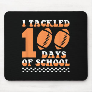 Tapis De Souris Football 100 Jours De Garçons 100E Jour De Scho