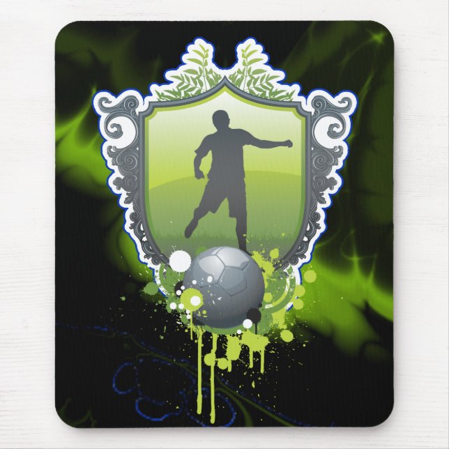 Tapis De Souris Football 1 Mousepad (Devant)