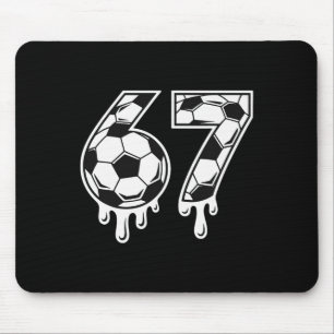 Tapis De Souris Football 67 Six Seven Drôle Gen Alpha Meme Drip _7